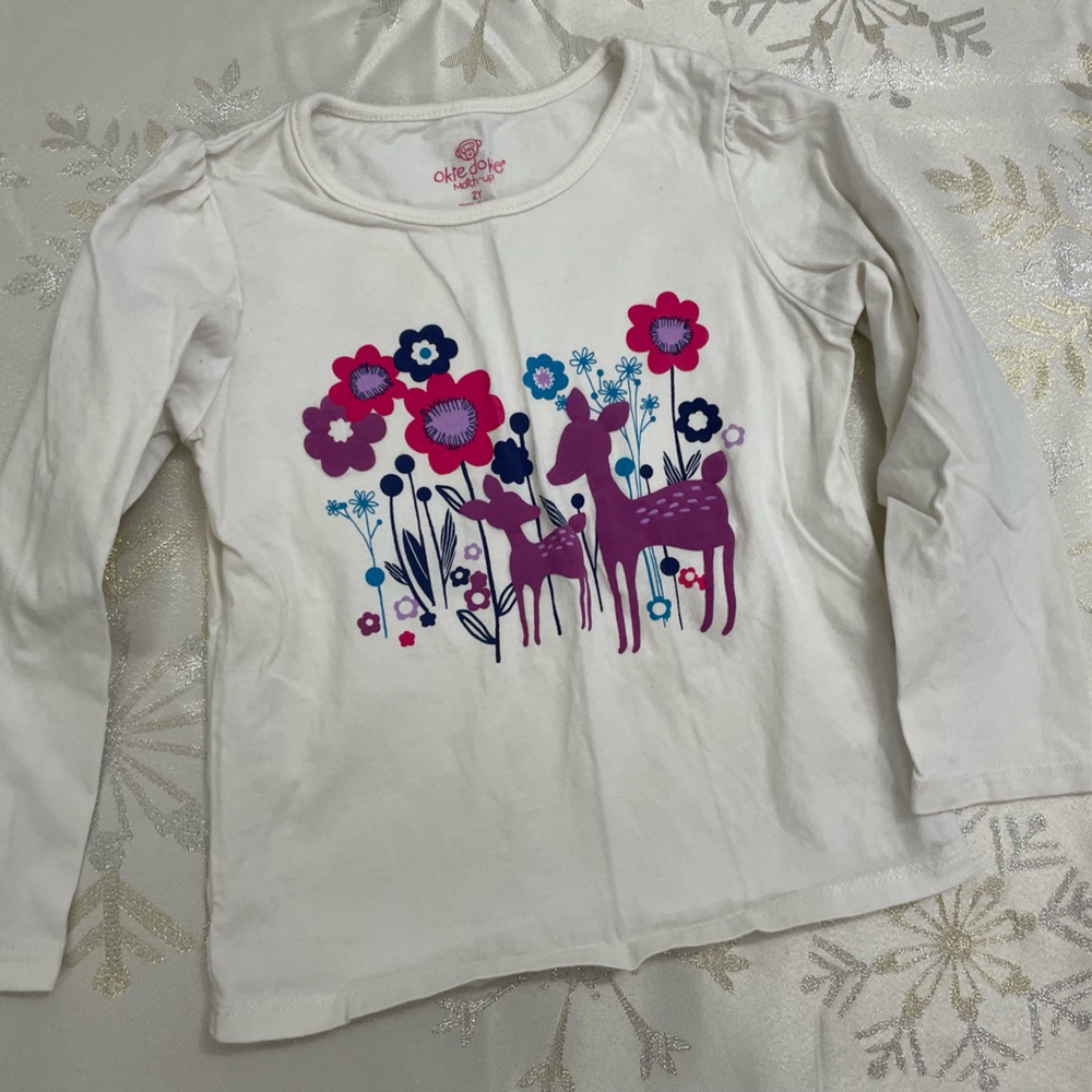 Okie dokie long sleeve top